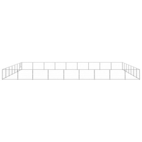 Hundezwinger Silbern 63 m² Stahl