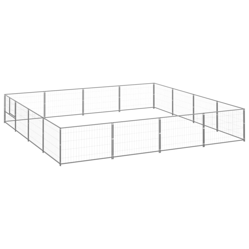 Hundezwinger Silbern 16 m² Stahl Hundezwinger Silbern 16 m² Stahl
