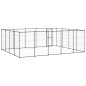 vidaXL Outdoor-Hundezwinger Stahl 24,2 m² vidaXL Outdoor-Hundezwinger Stahl 24,2 m²