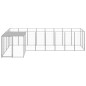 Hundezwinger Silbern 6,05 m² Stahl Hundezwinger Silbern 6,05 m² Stahl