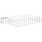 Hundezwinger Silbern 30,25 m² Stahl Hundezwinger Silbern 30,25 m² Stahl