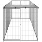 Hundezwinger Silbern 4,84 m² Stahl Hundezwinger Silbern 4,84 m² Stahl