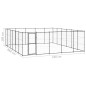 vidaXL Outdoor-Hundezwinger Stahl 36,3 m² vidaXL Outdoor-Hundezwinger Stahl 36,3 m²