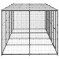 vidaXL Outdoor-Hundezwinger Stahl mit Überdachung 9,68 m² vidaXL Outdoor-Hundezwinger Stahl mit Überdachung 9,68 m²