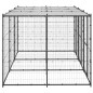 vidaXL Outdoor-Hundezwinger Stahl mit Überdachung 7,26 m² vidaXL Outdoor-Hundezwinger Stahl mit Überdachung 7,26 m²