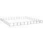 Hundezwinger Schwarz 100 m² Stahl Hundezwinger Schwarz 100 m² Stahl