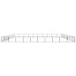 Hundezwinger Schwarz 100 m² Stahl Hundezwinger Schwarz 100 m² Stahl