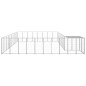 vidaXL Hundezwinger Silbern 25,41 m² Stahl vidaXL Hundezwinger Silbern 25,41 m² Stahl