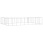Outdoor-Hundezwinger Verzinkter Stahl 65,34 m² Outdoor-Hundezwinger Verzinkter Stahl 65,34 m²
