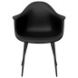 vidaXL Esszimmerstühle 6 Stk. Schwarz PP vidaXL Esszimmerstühle 6 Stk. Schwarz PP