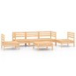 vidaXL 6-tlg. Garten-Lounge-Set Kiefer Massivholz vidaXL 6-tlg. Garten-Lounge-Set Kiefer Massivholz