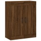 Highboard Braun Eichen-Optik 69,5x34x180 cm Holzwerkstoff Highboard Braun Eichen-Optik 69,5x34x180 cm Holzwerkstoff