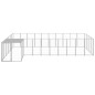 vidaXL Hundezwinger Silbern 13,31 m² Stahl vidaXL Hundezwinger Silbern 13,31 m² Stahl