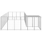 vidaXL Hundezwinger Silbern 13,31 m² Stahl vidaXL Hundezwinger Silbern 13,31 m² Stahl