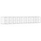 Outdoor-Hundezwinger Verzinkter Stahl 24,2 m² Outdoor-Hundezwinger Verzinkter Stahl 24,2 m²