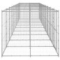 Outdoor-Hundezwinger Verzinkter Stahl 24,2 m² Outdoor-Hundezwinger Verzinkter Stahl 24,2 m²