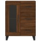 Highboard Braun Eichen-Optik 69,5x34x180 cm Holzwerkstoff Highboard Braun Eichen-Optik 69,5x34x180 cm Holzwerkstoff