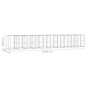Outdoor-Hundezwinger Verzinkter Stahl 24,2 m² Outdoor-Hundezwinger Verzinkter Stahl 24,2 m²