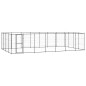 vidaXL Outdoor-Hundezwinger Stahl 33,88 m² vidaXL Outdoor-Hundezwinger Stahl 33,88 m²