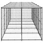 vidaXL Outdoor-Hundezwinger Stahl mit Überdachung 12,1 m² vidaXL Outdoor-Hundezwinger Stahl mit Überdachung 12,1 m²