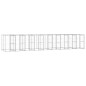 Outdoor-Hundezwinger Verzinkter Stahl 21,78 m² Outdoor-Hundezwinger Verzinkter Stahl 21,78 m²