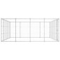 Outdoor-Hundezwinger Verzinkter Stahl 24,2 m² Outdoor-Hundezwinger Verzinkter Stahl 24,2 m²