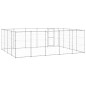 Outdoor-Hundezwinger Verzinkter Stahl 24,2 m² Outdoor-Hundezwinger Verzinkter Stahl 24,2 m²