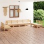 8-tlg. Garten-Lounge-Set Massivholz Kiefer 8-tlg. Garten-Lounge-Set Massivholz Kiefer