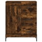 Highboard Räuchereiche 69,5x34x180 cm Holzwerkstoff Highboard Räuchereiche 69,5x34x180 cm Holzwerkstoff