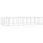Outdoor-Hundezwinger Verzinkter Stahl 43,56 m² Outdoor-Hundezwinger Verzinkter Stahl 43,56 m²