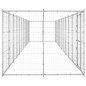 Outdoor-Hundezwinger Verzinkter Stahl 26,62 m² Outdoor-Hundezwinger Verzinkter Stahl 26,62 m²