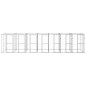 Outdoor-Hundezwinger Verzinkter Stahl 16,94 m² Outdoor-Hundezwinger Verzinkter Stahl 16,94 m²