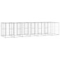 Outdoor-Hundezwinger Verzinkter Stahl 16,94 m² Outdoor-Hundezwinger Verzinkter Stahl 16,94 m²