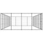 Outdoor-Hundezwinger Stahl 43,56 m² Outdoor-Hundezwinger Stahl 43,56 m²