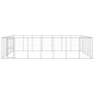 Outdoor-Hundezwinger Verzinkter Stahl 50,82 m² Outdoor-Hundezwinger Verzinkter Stahl 50,82 m²