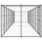 Outdoor-Hundezwinger mit Überdachung Stahl 26,62 m² Outdoor-Hundezwinger mit Überdachung Stahl 26,62 m²
