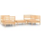 5-tlg. Garten-Lounge-Set Kiefer Massivholz 5-tlg. Garten-Lounge-Set Kiefer Massivholz
