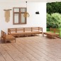 vidaXL 8-tlg. Garten-Lounge-Set Honigbraun Massivholz Kiefer vidaXL 8-tlg. Garten-Lounge-Set Honigbraun Massivholz Kiefer