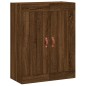 Highboard Braun Eichen-Optik 69,5x34x180 cm Holzwerkstoff Highboard Braun Eichen-Optik 69,5x34x180 cm Holzwerkstoff