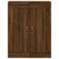 Highboard Braun Eichen-Optik 69,5x34x180 cm Holzwerkstoff Highboard Braun Eichen-Optik 69,5x34x180 cm Holzwerkstoff