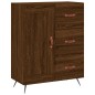 Highboard Braun Eichen-Optik 69,5x34x180 cm Holzwerkstoff Highboard Braun Eichen-Optik 69,5x34x180 cm Holzwerkstoff