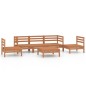 vidaXL 6-tlg. Garten-Lounge-Set Honigbraun Massivholz Kiefer vidaXL 6-tlg. Garten-Lounge-Set Honigbraun Massivholz Kiefer