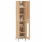 Highboard Sonoma-Eiche 34,5x34x180 cm Holzwerkstoff Highboard Sonoma-Eiche 34,5x34x180 cm Holzwerkstoff