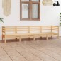 vidaXL 4-tlg. Garten-Lounge-Set Kiefer Massivholz vidaXL 4-tlg. Garten-Lounge-Set Kiefer Massivholz