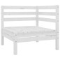 vidaXL 5-tlg. Garten-Lounge-Set Weiß Kiefer Massivholz vidaXL 5-tlg. Garten-Lounge-Set Weiß Kiefer Massivholz