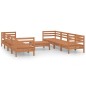 9-tlg. Garten-Lounge-Set Honigbraun Massivholz Kiefer 9-tlg. Garten-Lounge-Set Honigbraun Massivholz Kiefer