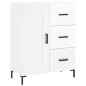 Highboard Hochglanz-Weiß 69,5x34x180 cm Holzwerkstoff Highboard Hochglanz-Weiß 69,5x34x180 cm Holzwerkstoff