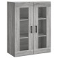 Highboard Grau Sonoma 69,5x34x180 cm Holzwerkstoff Highboard Grau Sonoma 69,5x34x180 cm Holzwerkstoff