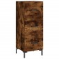 Highboard Räuchereiche 34,5x34x180 cm Holzwerkstoff Highboard Räuchereiche 34,5x34x180 cm Holzwerkstoff