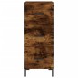 Highboard Räuchereiche 34,5x34x180 cm Holzwerkstoff Highboard Räuchereiche 34,5x34x180 cm Holzwerkstoff